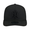 New Era Unisex New York Yankees A-Frame 9Fifty Snapback Hat 60587152 Black, Grey Undervisor