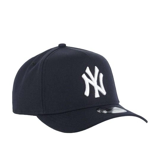 New Era Unisex New York Yankees A-Frame 9Fifty Snapback Hat 60587178 Navy, Grey Undervisor
