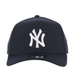 New Era Unisex New York Yankees A-Frame 9Fifty Snapback Hat 60587178 Navy, Grey Undervisor