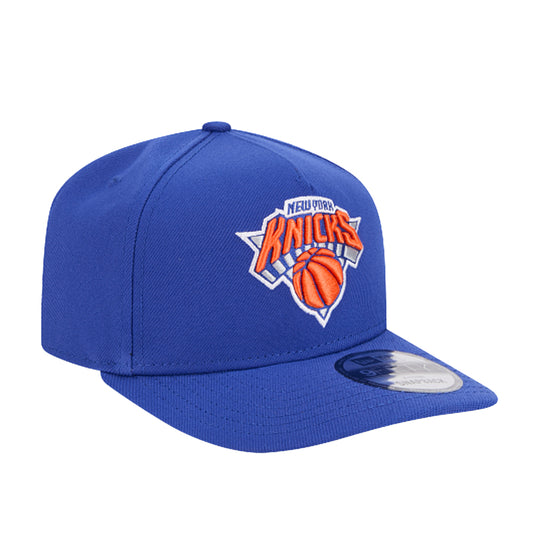 New Era Mens NBA New York Knicks A Frame 9Fifty Snapback Hat 60587548 Royal, Grey Undervisor