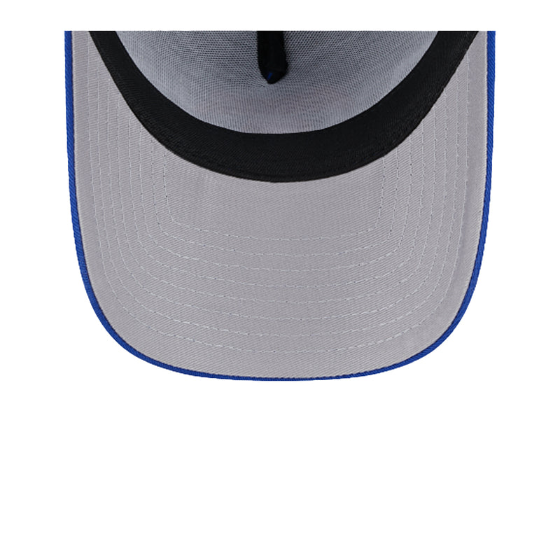 New Era Mens NBA New York Knicks A Frame 9Fifty Snapback Hat 60587548 Royal, Grey Undervisor