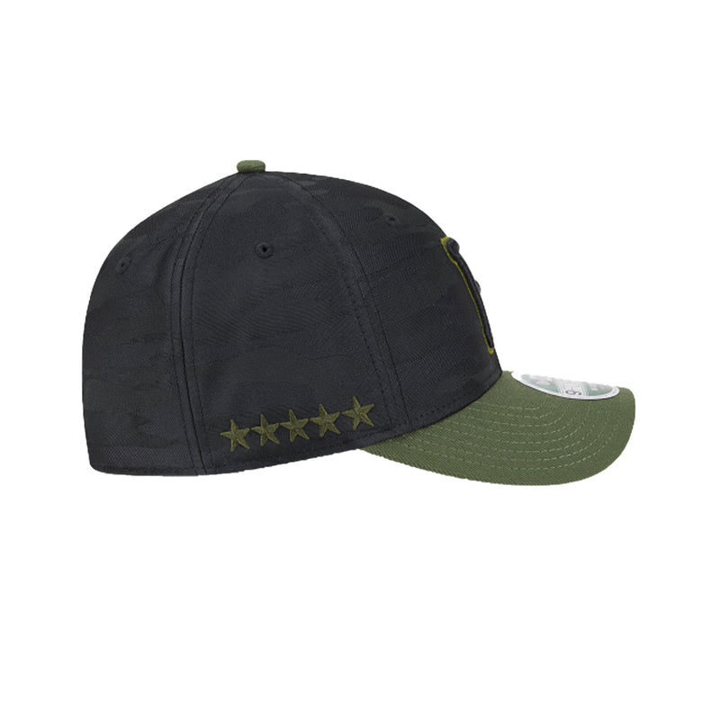 New Era Mens MLB Pittsburgh Pirates 9Forty Player Replica Snapback Hat 60646806 Brown/Yellow