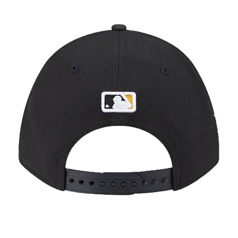 New Era Mens MLB Pittsburgh Pirates AL 2 M-Crown 9Fifty Hat 60646808 Black, Black Undervisor