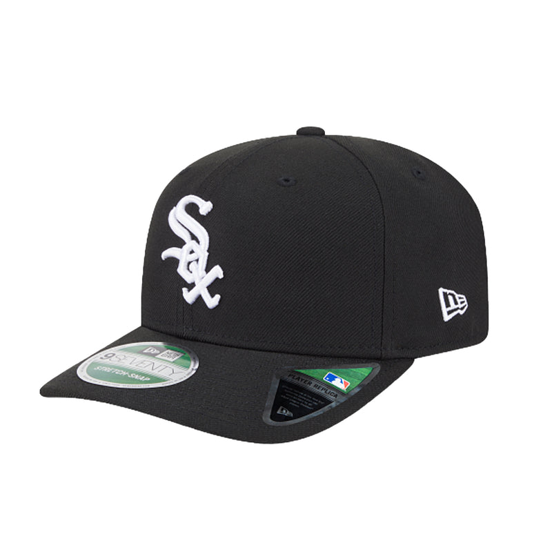 New Era Mens MLB Chicago White Sox Game 9Seventy Hat 60646852 Black, Black Undervisor