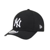 New Era Mens MLB New York Yankees 9Forty Team Replica Snapback Hat 60646911 Black/White