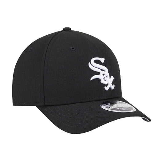 New Era Mens MLB Chicago White Sox M-Crown 9Fifty Hat 60646917 Black, Grey Undervisor