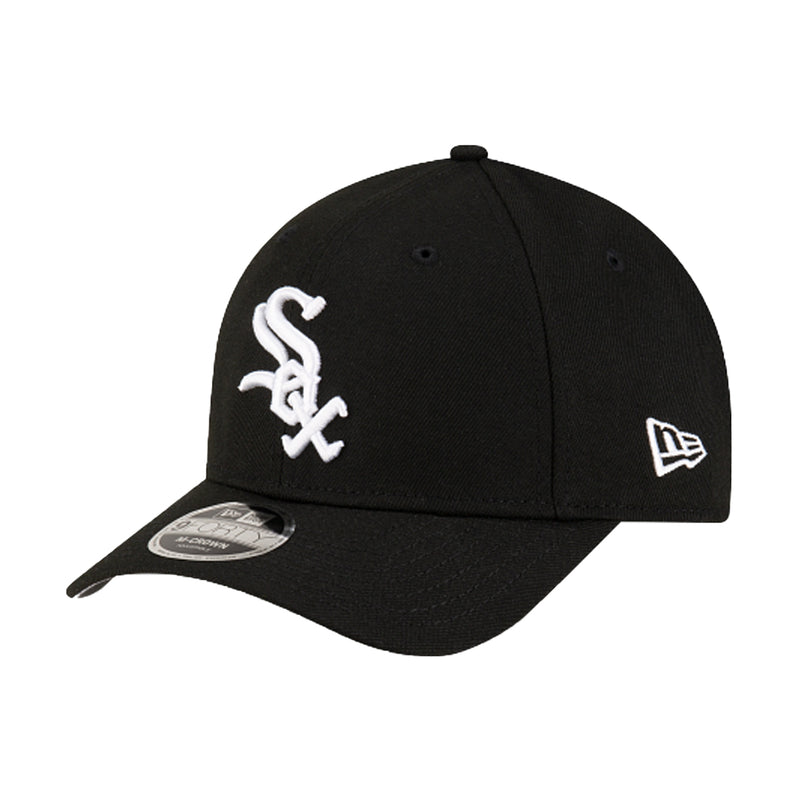 New Era Mens MLB Chicago White Sox M-Crown 9Fifty Hat 60646917 Black, Grey Undervisor