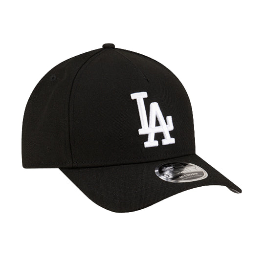 New Era Mens MLB Los Angeles Dodgers 9Forty Team Replica Snapback Hat 60646921 Black/White