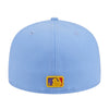 New Era Mens MLB Colorado Rockies 2025 City Connect 59Fifty Fitted Hat 60666985 Light Blue, Grey Undervisor