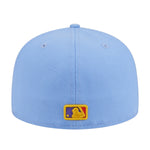 New Era Mens MLB Colorado Rockies 2025 City Connect 59Fifty Fitted Hat 60666985 Light Blue, Grey Undervisor