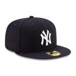 New Era Mens MLB New York Yankees World Series 2000 59Fifty Fitted Hat 70068071 Navy, Grey Undervisor