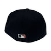 New Era Mens MLB New York Yankees World Series 2000 59Fifty Fitted Hat 70071969 Navy, Grey Undervisor