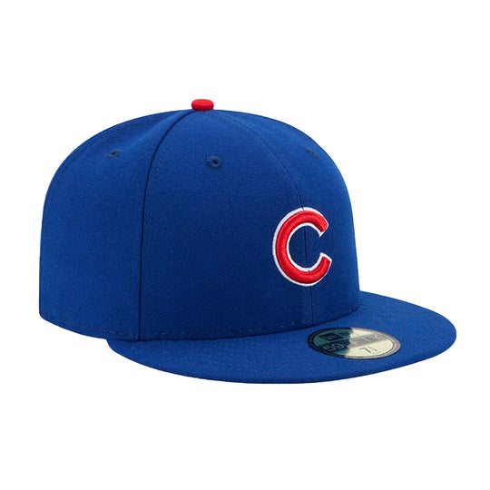New Era Mens MLB Chicago Cubs 59Fifty Fitted Hat 70331934 Blue