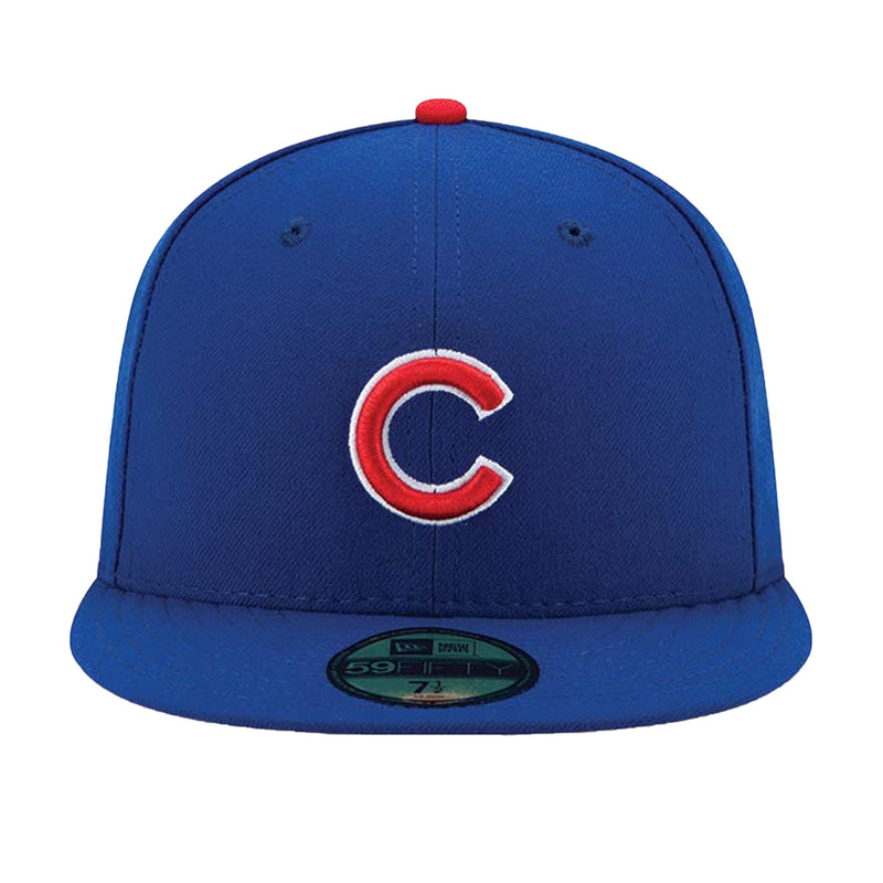 New Era Mens MLB Chicago Cubs 59Fifty Fitted Hat 70331934 Blue