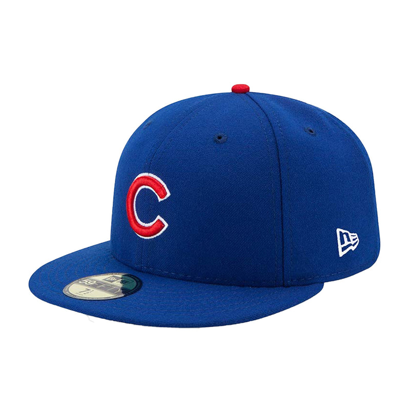 New Era Mens MLB Chicago Cubs 59Fifty Fitted Hat 70331934 Blue