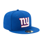 New Era Mens NFL New York Giants Omaha 59Fifty Fitted Hat 70339400 Calming Blue, Grey Undervisor