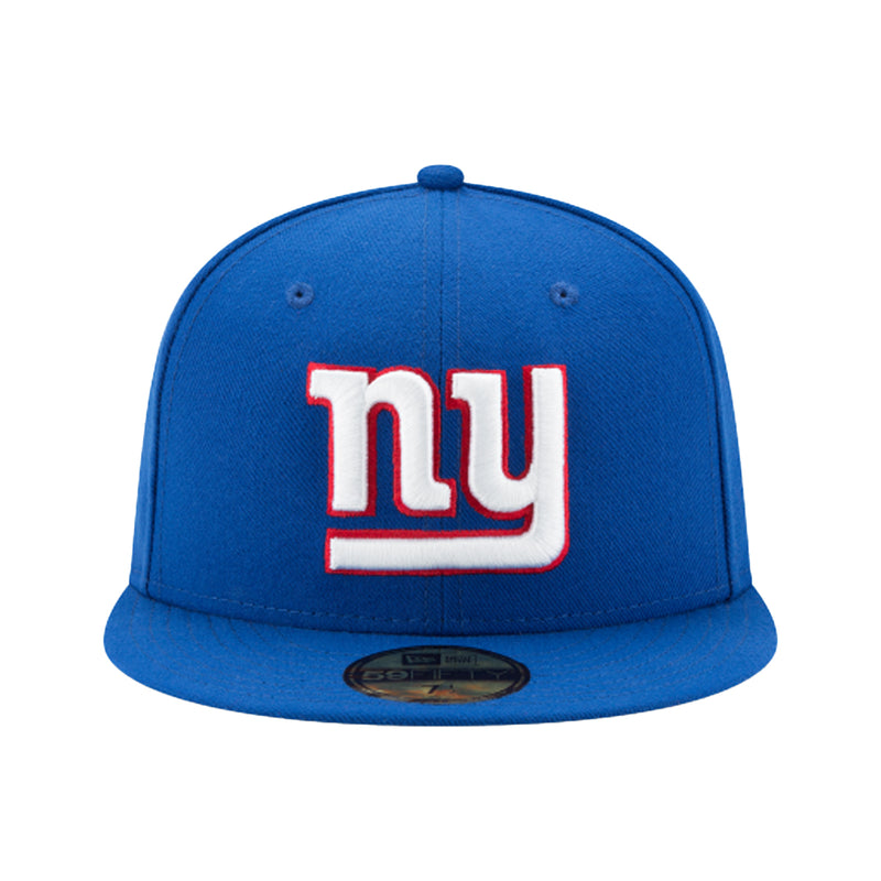 New Era Mens NFL New York Giants Omaha 59Fifty Fitted Hat 70339400 Calming Blue, Grey Undervisor