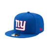 New Era Mens NFL New York Giants Omaha 59Fifty Fitted Hat 70339400 Calming Blue, Grey Undervisor