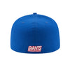 New Era Mens NFL New York Giants Omaha 59Fifty Fitted Hat 70339400 Calming Blue, Grey Undervisor