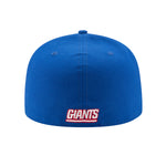 New Era Mens NFL New York Giants Omaha 59Fifty Fitted Hat 70339400 Calming Blue, Grey Undervisor