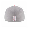 New Era Mens NBA Chicago Bulls 59Fifty Fitted Hat 70344188 Heather Grey/Red, Grey Undervisor