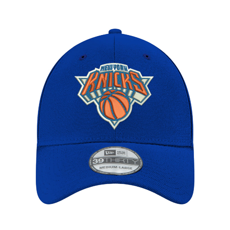 New Era Mens NBA New York Knicks Classic 39Thirty Stretch Fit Hat 70353285 Royal Blue, Royal Blue Undervisor