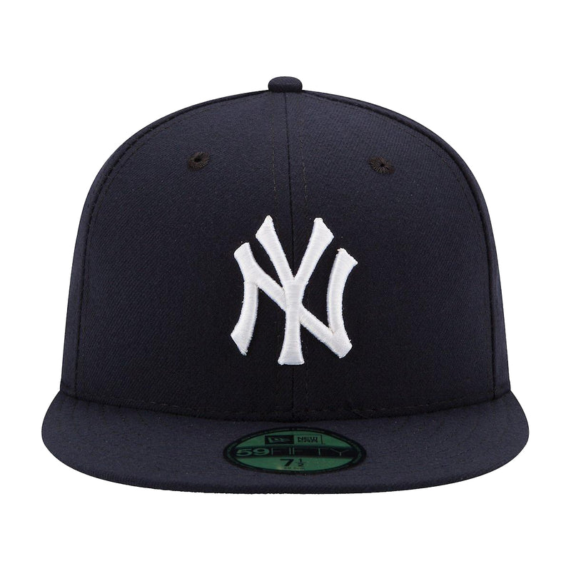 New Era Youth MLB New York Yankees 5950 Fitted Authentic Collection Hats 70360398 Navy,Navy Undervisor