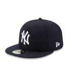 New Era Youth MLB New York Yankees 5950 Fitted Authentic Collection Hats 70360398 Navy,Navy Undervisor