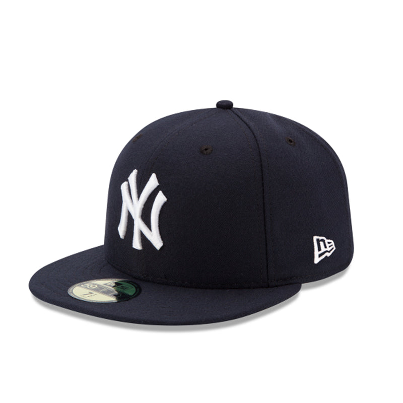 New Era Youth MLB New York Yankees 5950 Fitted Authentic Collection Hats 70360398 Navy,Navy Undervisor