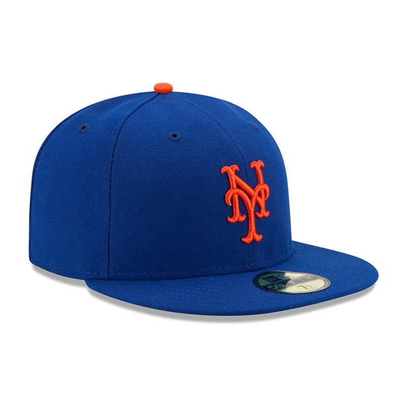 New Era Mens NBA New York Nets 59Fifty Fitted Hat 70360938 Blue, Black Undervisor