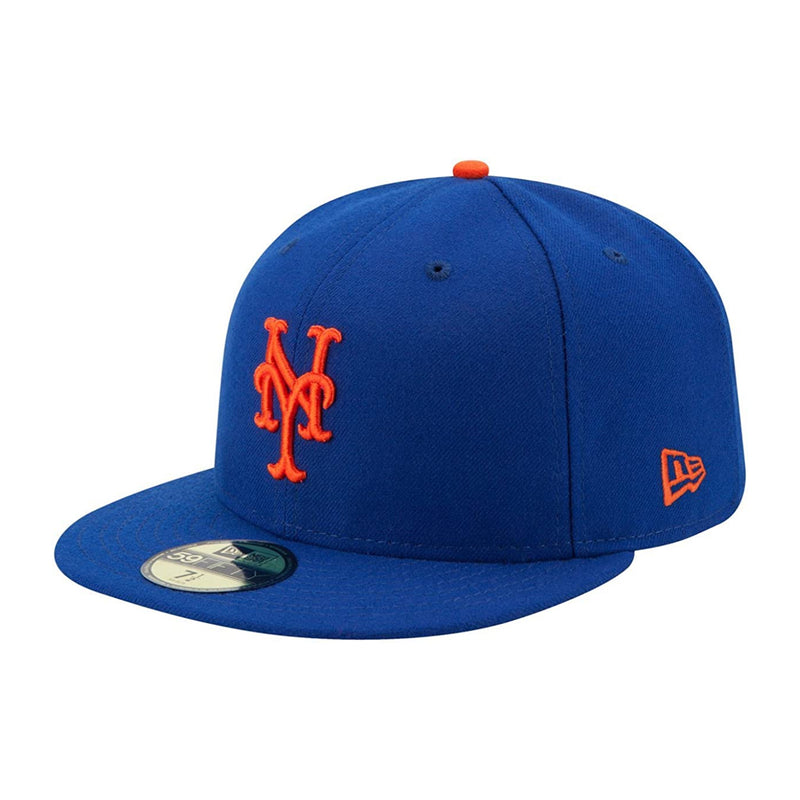 New Era Mens NBA New York Nets 59Fifty Fitted Hat 70360938 Blue, Black Undervisor