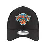 New Era Mens NBA New York Knicks Classic 39Thirty Stretch Fit Hat 70362595 Black, Black Undervisor
