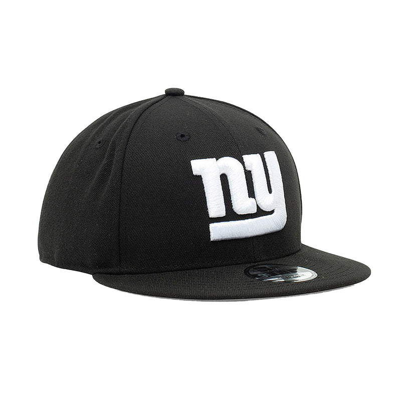New Era Unisex NFL New York Giants 9Fifty Snapback Hat 70419122 Black/White, Black Undervisor