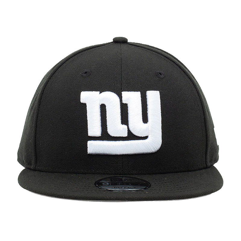 New Era Unisex NFL New York Giants 9Fifty Snapback Hat 70419122 Black/White, Black Undervisor