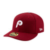 New Era Mens MLB Philadelphia Phillies Alt 2 Alternate Low Crown 2019 59Fifty Hat 70490541 Maroon