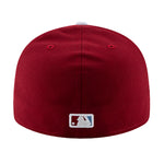 New Era Mens MLB Philadelphia Phillies Alt 2 Alternate Low Crown 2019 59Fifty Hat 70490541 Maroon