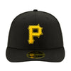 New Era Mens MLB Pittsburgh Pirates Alt 2 Alternate Low Crown 2020 59Fifty Hat 70540960 Black
