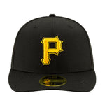 New Era Mens MLB Pittsburgh Pirates Alt 2 Alternate Low Crown 2020 59Fifty Hat 70540960 Black