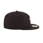 New Era Mens NBA Chicago Bulls OTC 9Fifty Snapback Hat 70558225 Black