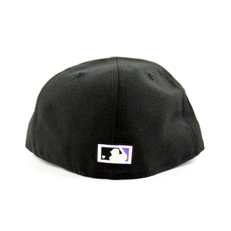 New Era Mens MLB Arizona Diamondbacks Inaugural Season 1998 59Fifty Fitted Hat 70571162 Black, Pink Undervisor