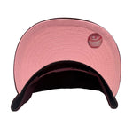 New Era Mens MLB New York Yankees World Series 1996 59Fifty Fitted Hat 70574357 Navy, Pink Undervisor
