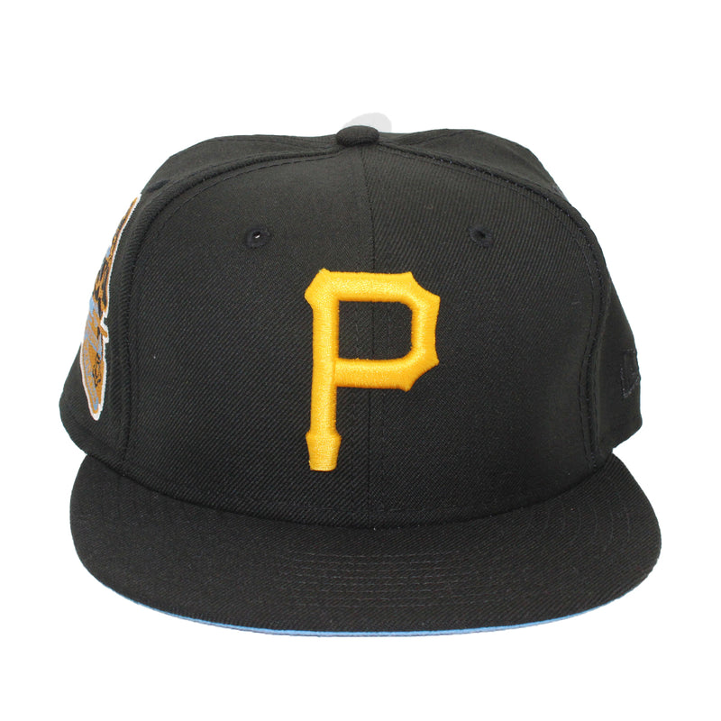 New Era Mens MLB Pittsburgh Pirates All Star Game 1959 59Fifty Fitted Hat 70581320 Black, Pink Undervisor