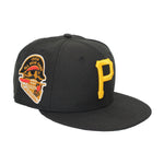 New Era Mens MLB Pittsburgh Pirates All Star Game 1959 59Fifty Fitted Hat 70581320 Black, Pink Undervisor