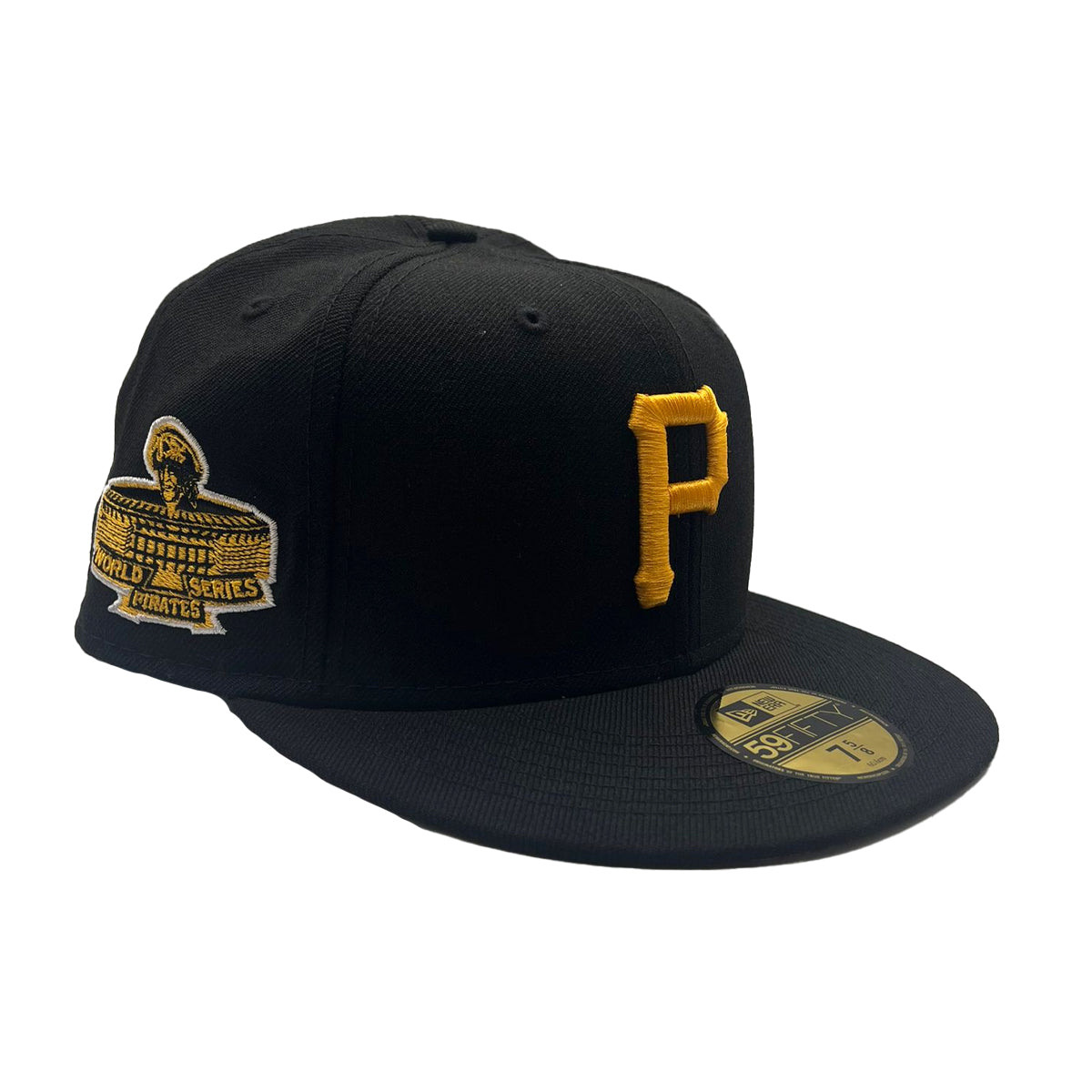 ◎New Era◎ MLB Authentic Pittsburgh Pirates Game Black 7036 Black Pittsburgh Pirates Icy Blue Bottom 76th World Series