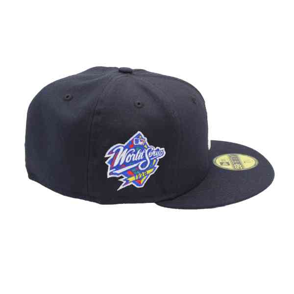 New Era Mens MLB New York Yankees World Series 1998 59Fifty Fitted Hat 70589950 Pink, Pink Undervisor