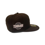 New Era Mens MLB Chicago White Sox World Series 2005 59Fifty Fitted Hat 70652327 Walnut, Pink Undervisor