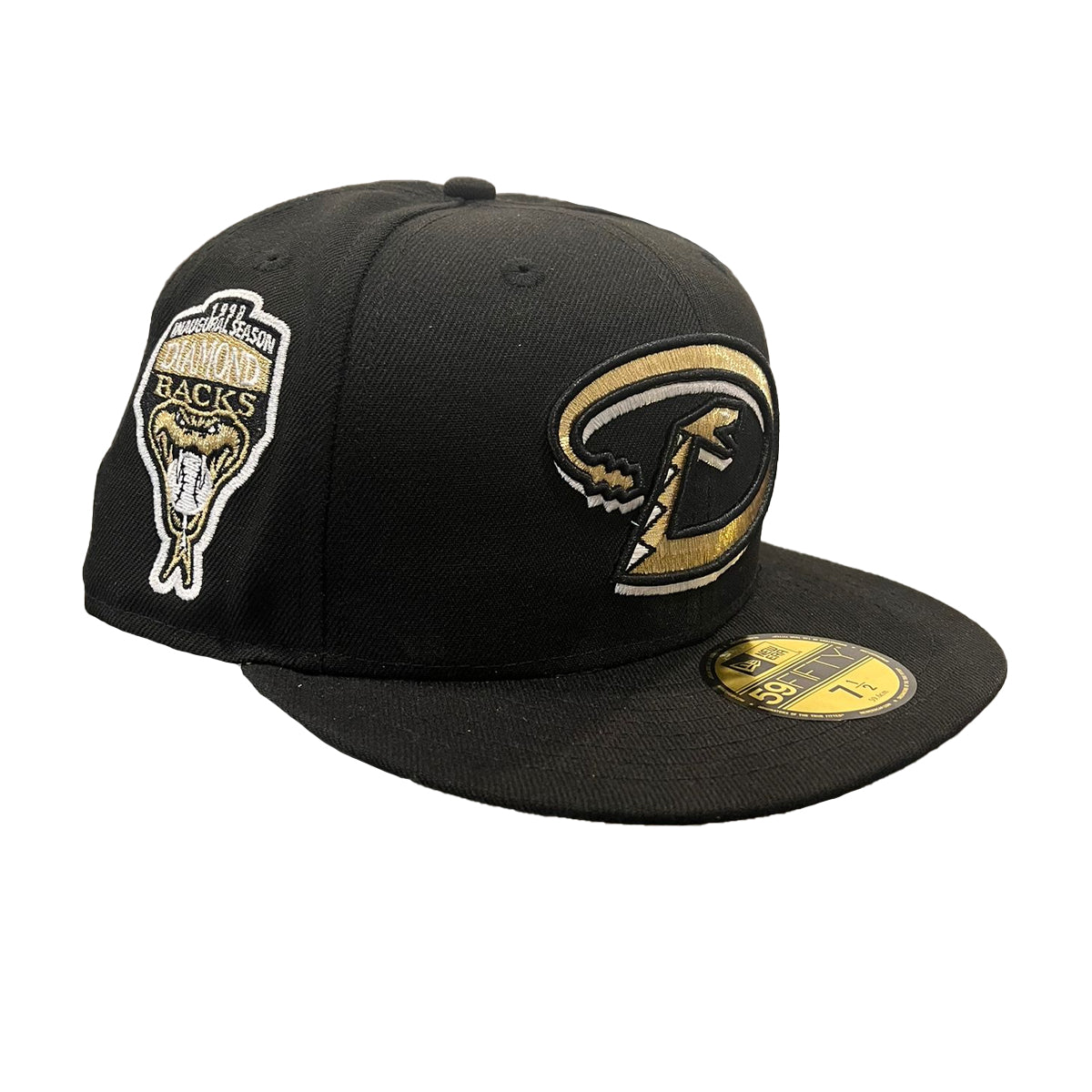 New Era Arizona Diamondbacks Inaugural Season 1998 Black Two Tone