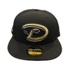 New Era Mens MLB Arizona Diamondbacks Inaugural Season 1998 59Fifty Fitted Hat 70652339 Black, Metallic Gold Undervisor Undervisor