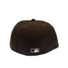 New Era Mens MLB New York Yankees World Series 1996 59Fifty Fitted Hat 70652347 Walnut, Dark Green Undervisor