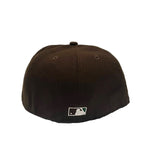 New Era Mens MLB New York Yankees World Series 1996 59Fifty Fitted Hat 70652347 Walnut, Dark Green Undervisor